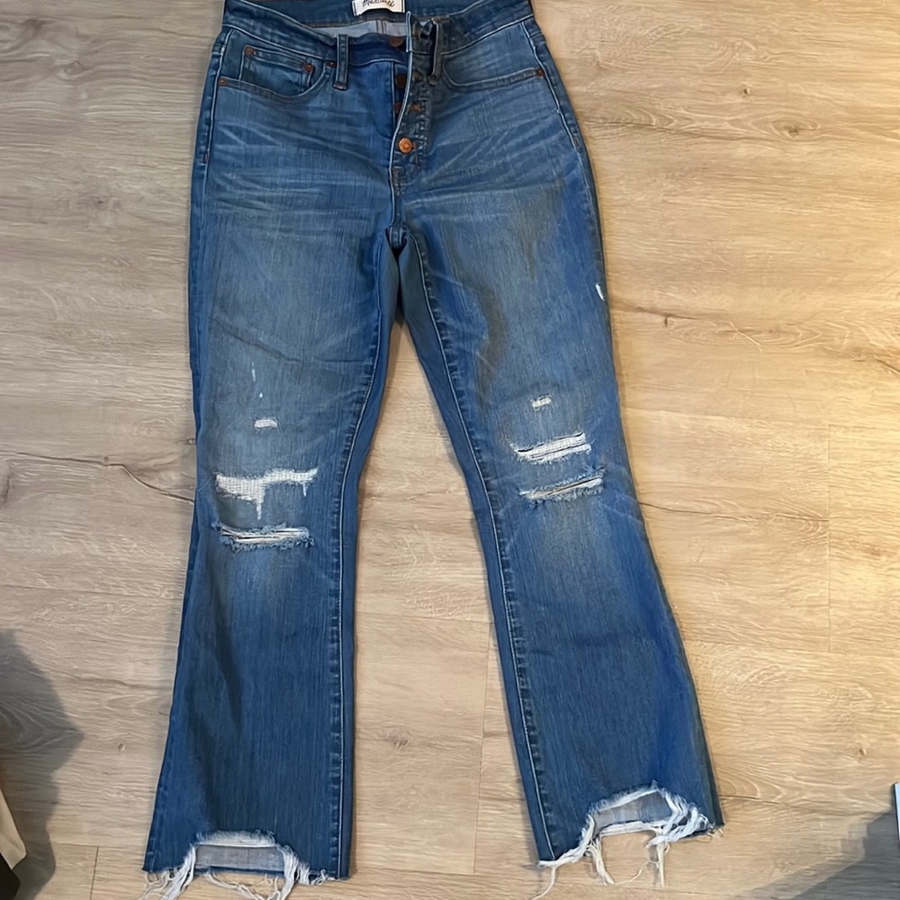 Madewell cali Demi boot jeans